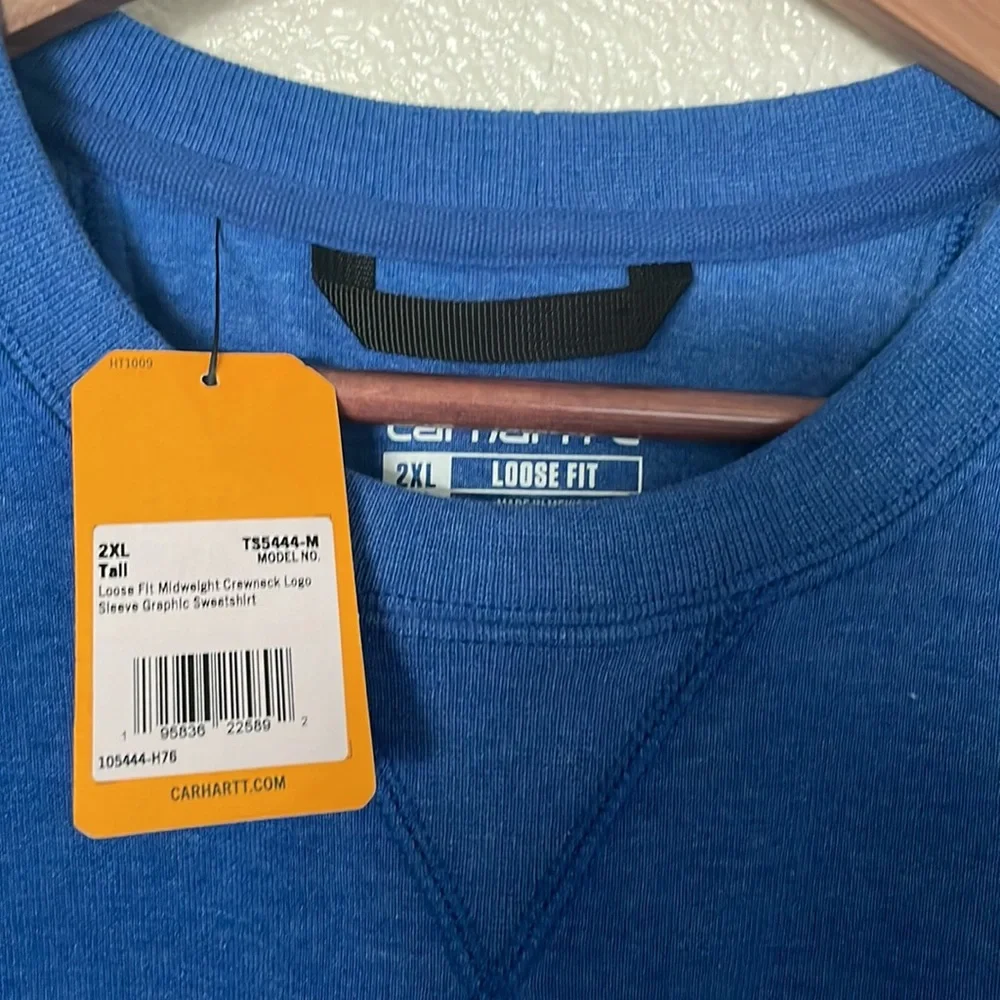 Carhartt 2XL TALL SWEATSHIRT - Picture 4 of 4